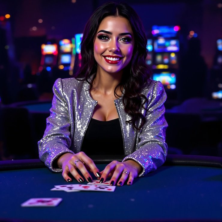 Meja blackjack live dealer di sejoli76 dengan streaming video dealer dan statistik permainan